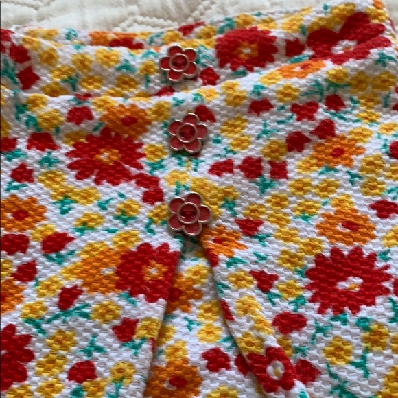 Girls Esprit Floral Skort - Picture 3 of 4